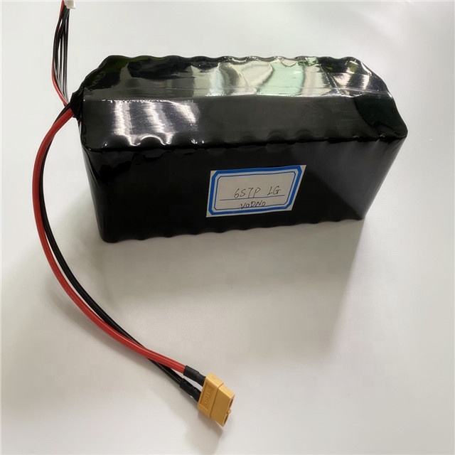 Customized 22.2v 21Ah China 18650 Lithium Ion Battery Pack With JST And XT60
